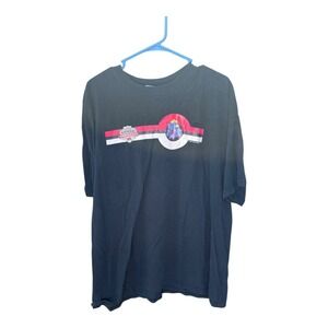Ultra Cotton 2XL Men's Black Pokemon 2005 Heavyweight T-Shirt Exploud
